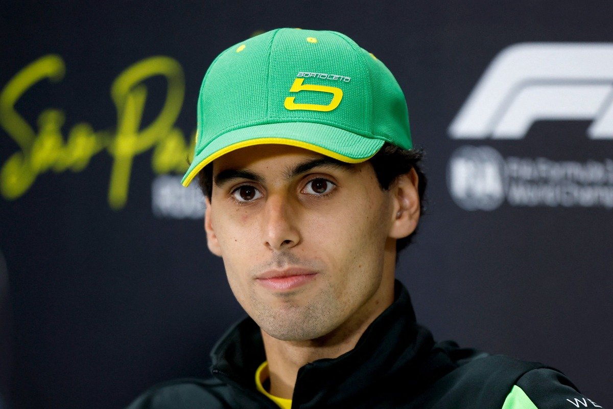 Gabriel Bortoleto, piloto brasileiro da F1 (foto: AFP)