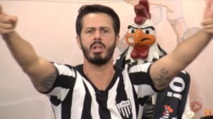 Fael Lima se irrita durante edição do Alterosa Esporte (24/11) - Crédito: 