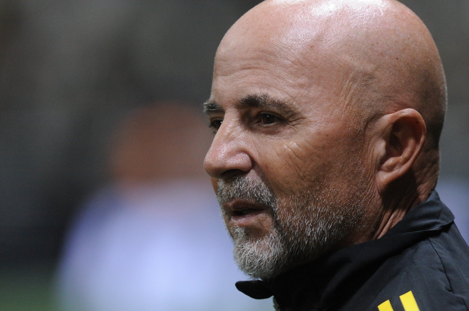 Sampaoli antes de duelo entre Atlético e Flamengo na Arena MRV (foto: Alexandre Guzanshe/EM/D.A. Press)