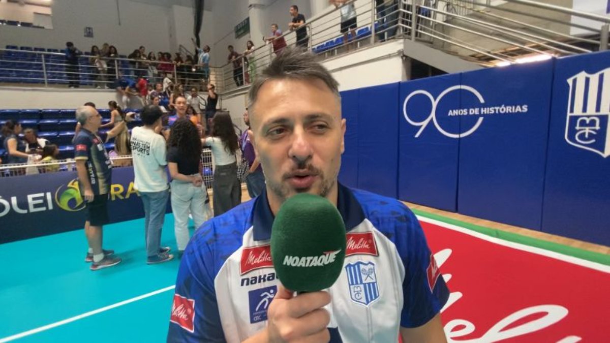 Lorenzo Pintus, técnico de vôlei feminino do Minas, em entrevista exclusiva ao No Ataque (foto: Rafael Cyrne/No Ataque)