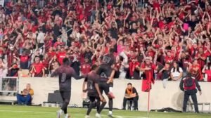 Athletico-PR está perto do acesso à Série A - Crédito: 