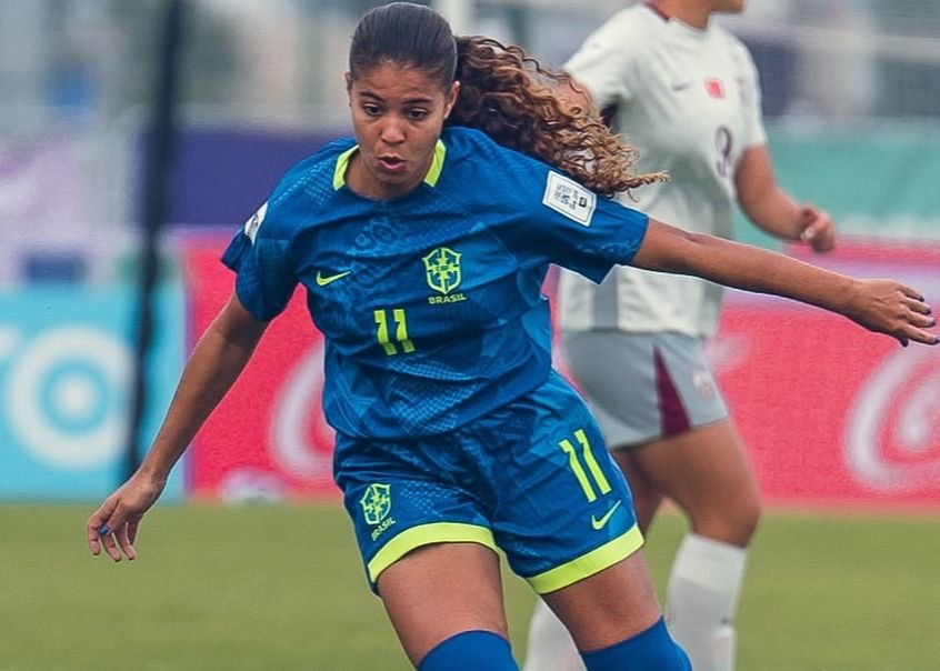 Jogadora da Seleção Brasileira SUB-17 (foto: Divulgação/Giovanna Waksman)