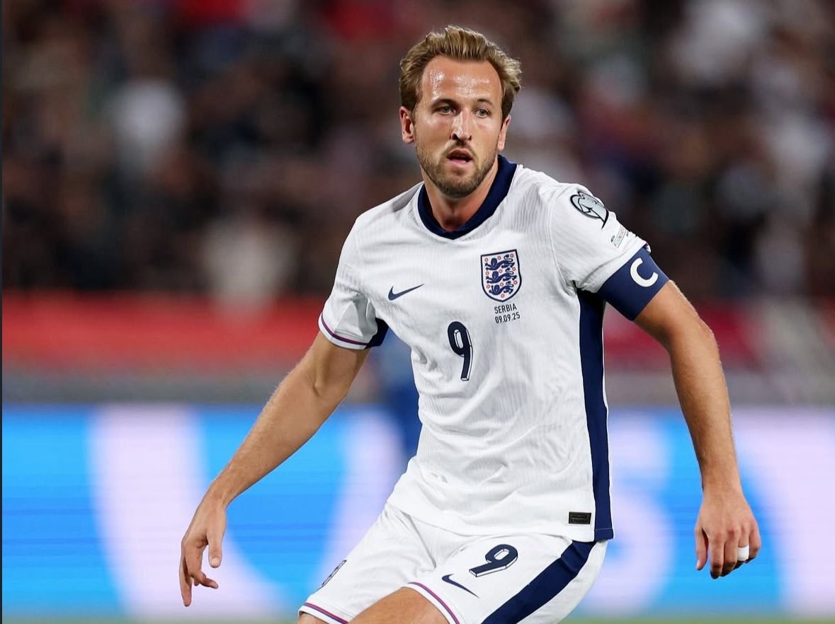 Jogador da Inglaterra (foto: Divulgação/Harry Kane)