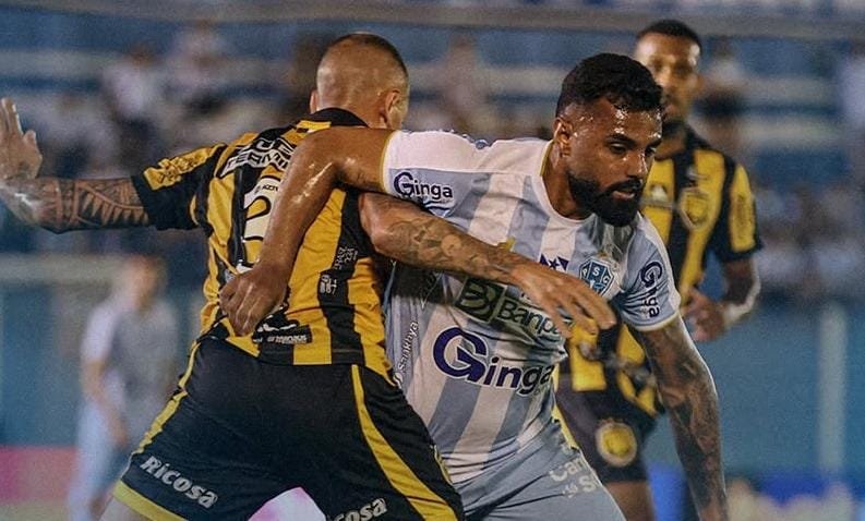 Paysandu e Amazonas empataram por 2 a 2 (foto: Divulgação/Paysandu)