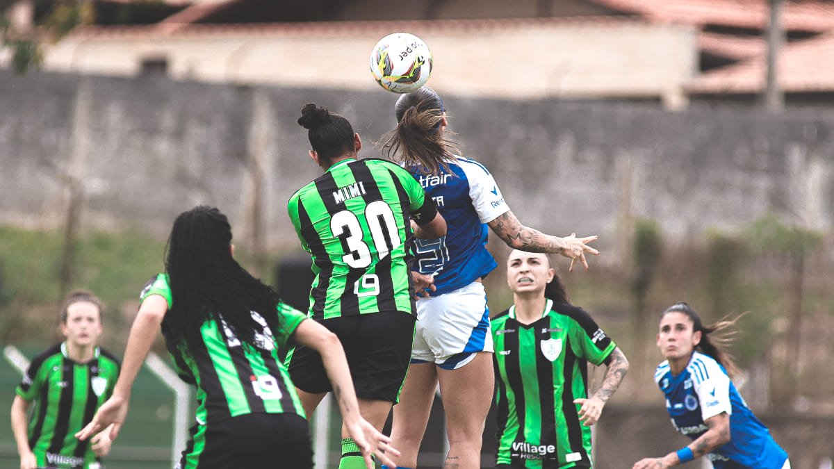 América e Cruzeiro disputam a final do Mineiro Feminino (foto: Gustavo Martins/Cruzeiro)