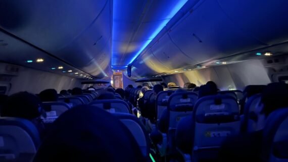 Voo de volta a Belo Horizonte após derrota do Atlético no Paraguai- Crédito: 