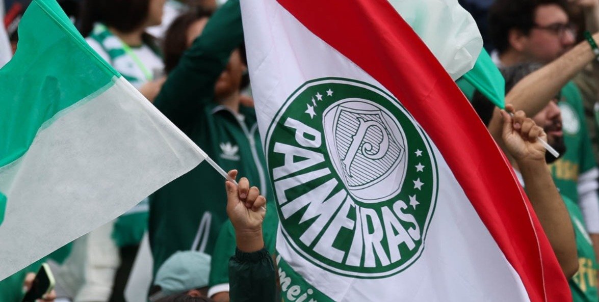 Bandeira do Palmeiras (foto: Cesar Greco/Palmeiras)