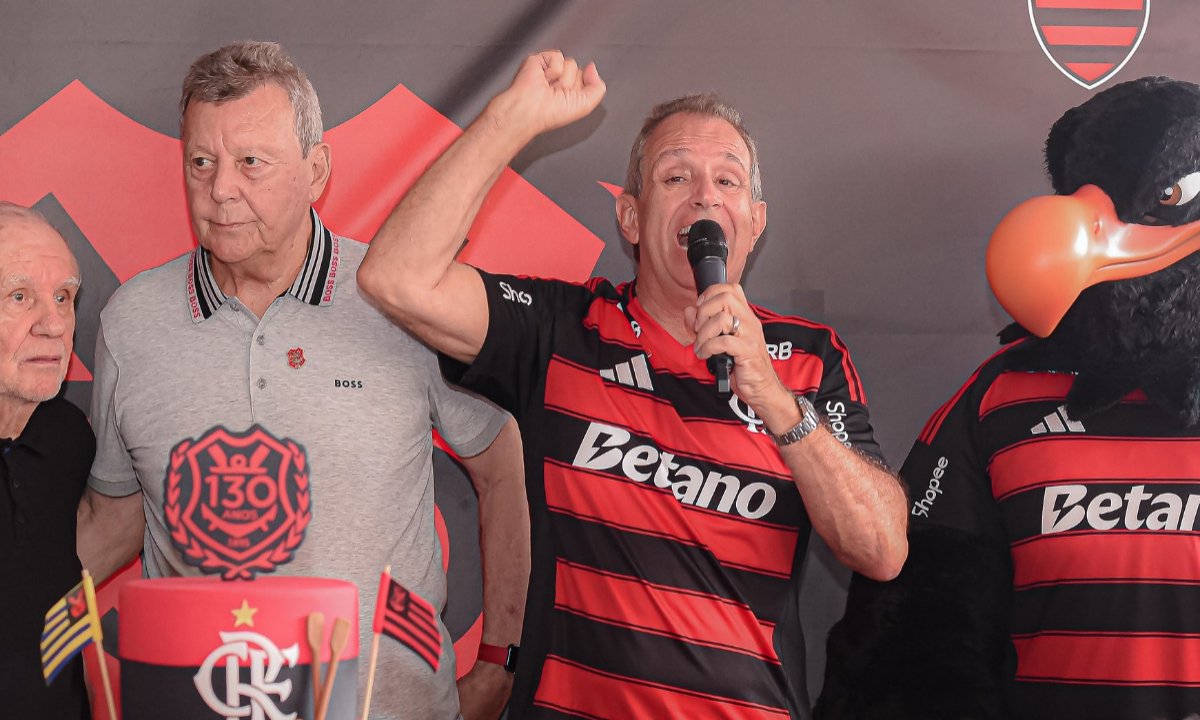 Luiz Eduardo Baptista, presidente do Flamengo (foto: Reprodução)