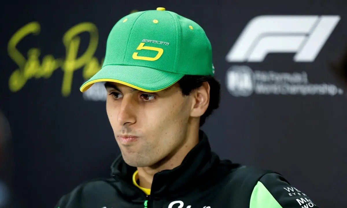 Gabriel Bortoleto, piloto brasileiro da Fórmula 1 (foto: Miguel Schincariol/AFP)
