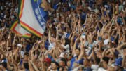 Torcida do Cruzeiro no Mineirão, em Belo Horizonte (foto: Alexandre Guzanshe/EM/D.A. Press)