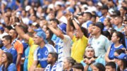 Torcida do Cruzeiro no Mineirão, em Belo Horizonte (foto: Ramon Lisboa/EM/D.A Press)