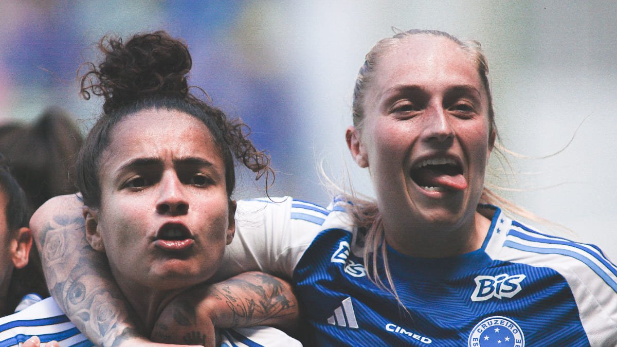 Isabela Chagas, lateral-direita, e Isa Haas, zagueira, renderam ao Cruzeiro cerca de R$ 5 milhões (foto: Gustavo Martins/Cruzeiro)