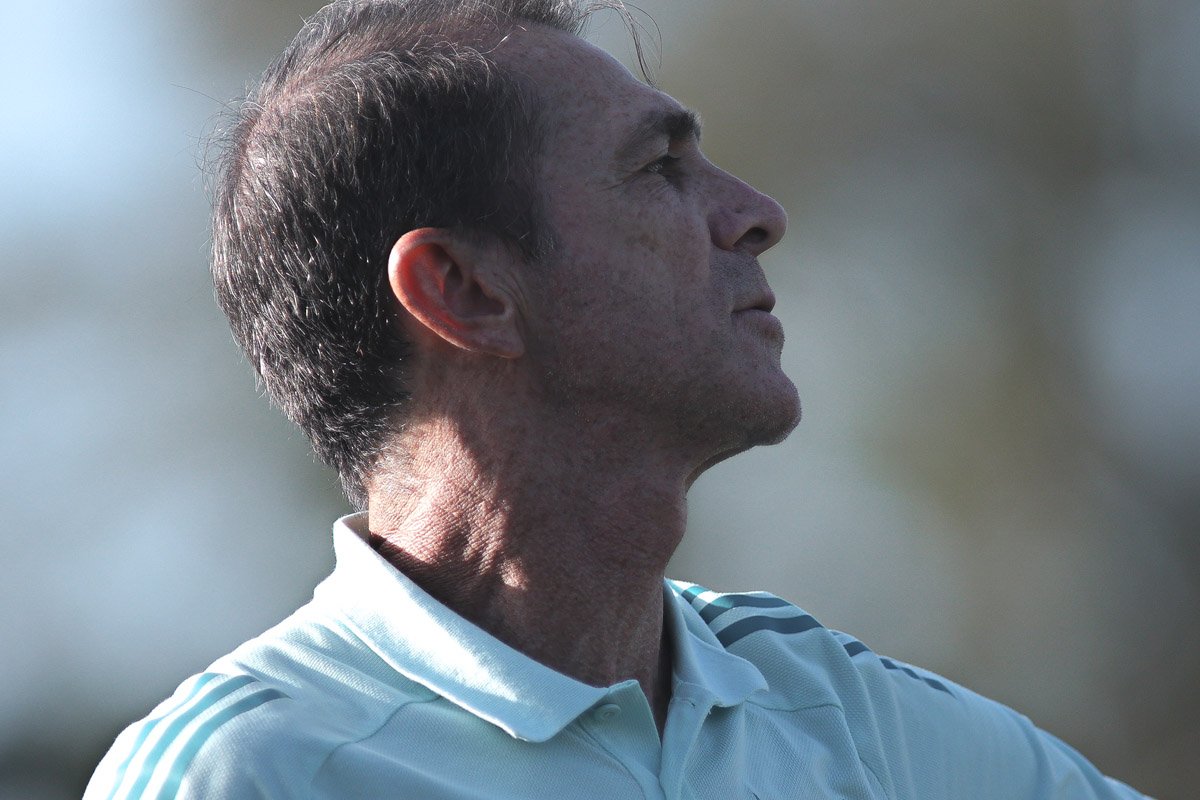 Leonardo Dias, ex-técnico do time sub-20 do Cruzeiro (foto: Gustavo Martins/ Cruzeiro)