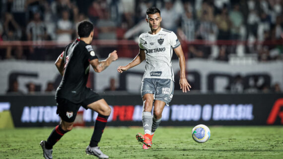 Atlético-GO e Atlético ficaram no empate no Antônio Accioly (foto: Pedro Souza/Atlético)