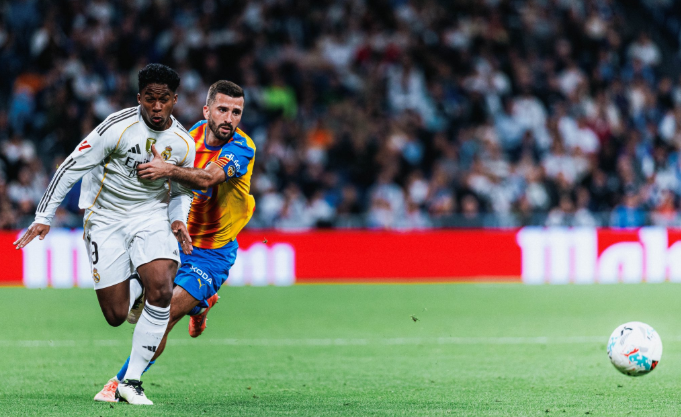 Endrick em ação pelo Real Madrid (foto: Reprodução/Endrick)