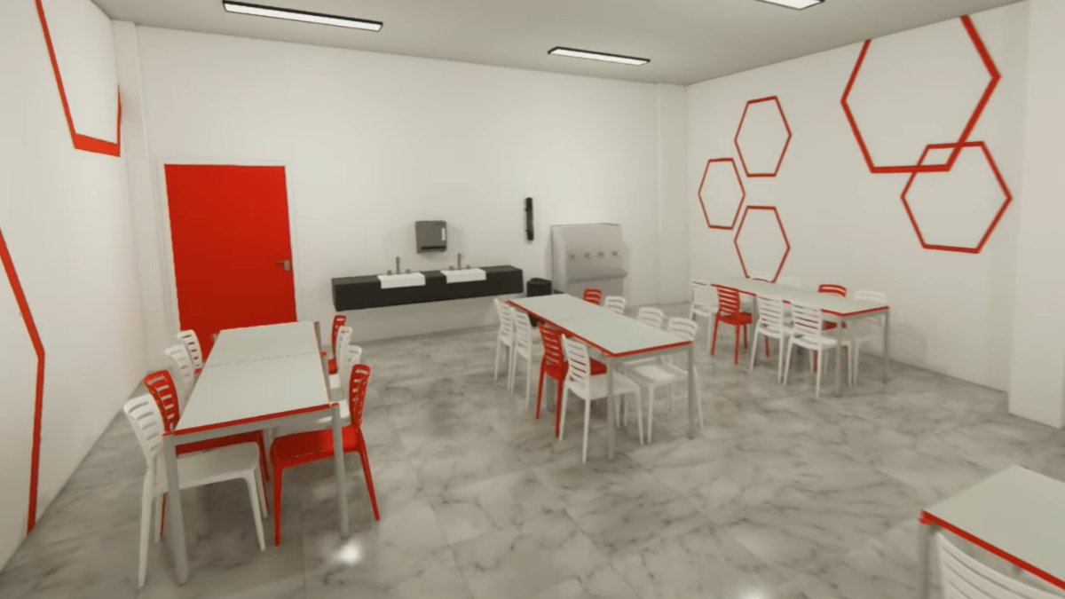 Imagem do projeto de reforma do Manduzão, estádio do Pouso Alegre