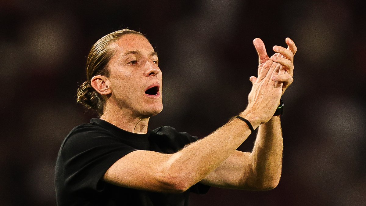 Filipe Luís, técnico do Flamengo (foto: Gilvan de Souza/Flamengo)