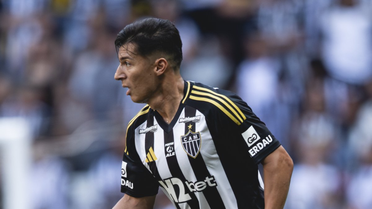 Alan Franco, volante do Atlético - (foto: Pedro Souza/Atlético)