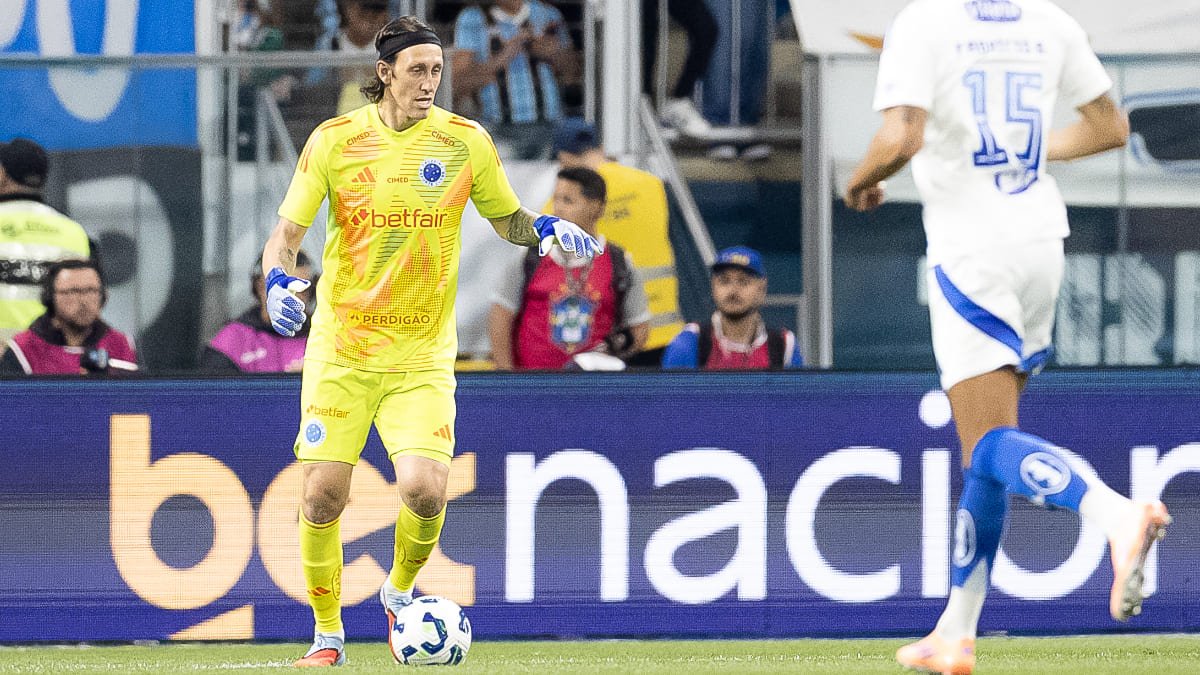 Cássio defende a meta do Cruzeiro desde maio de 2024 (foto: Lucas Bubols/Cruzeiro)