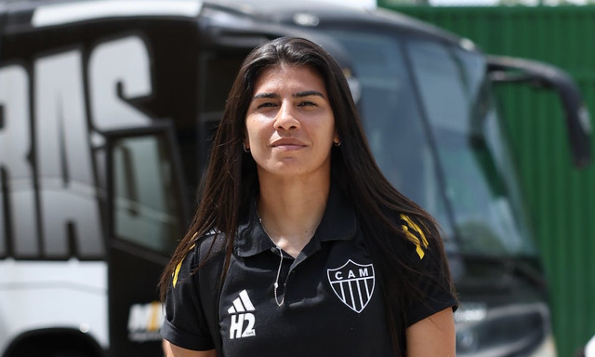 Luana Índia, artilheira do Atlético em 2025 (foto: Daniela Veiga / Atlético)