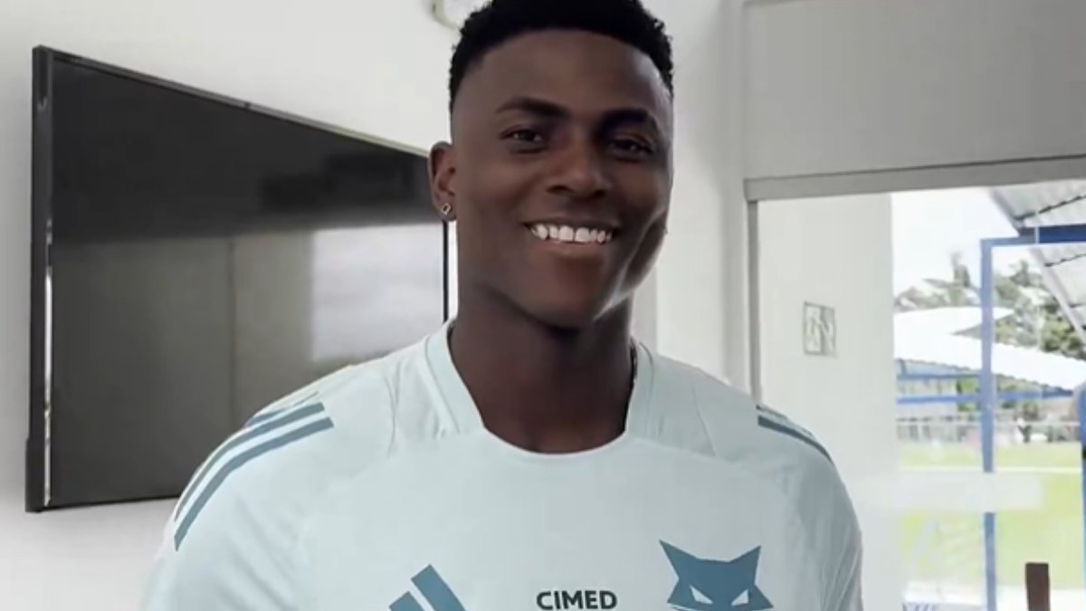 Néiser Villareal, novo jogador do Cruzeiro (foto: Reprodução/Cruzeiro)