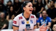 Nyeme em ação pelo Minas na Superliga de Vôlei (foto: Hedgard Moraes/MTC)