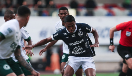 Lance de Remo x Goiás, pela Série B (foto: Samara Miranda/Remo)