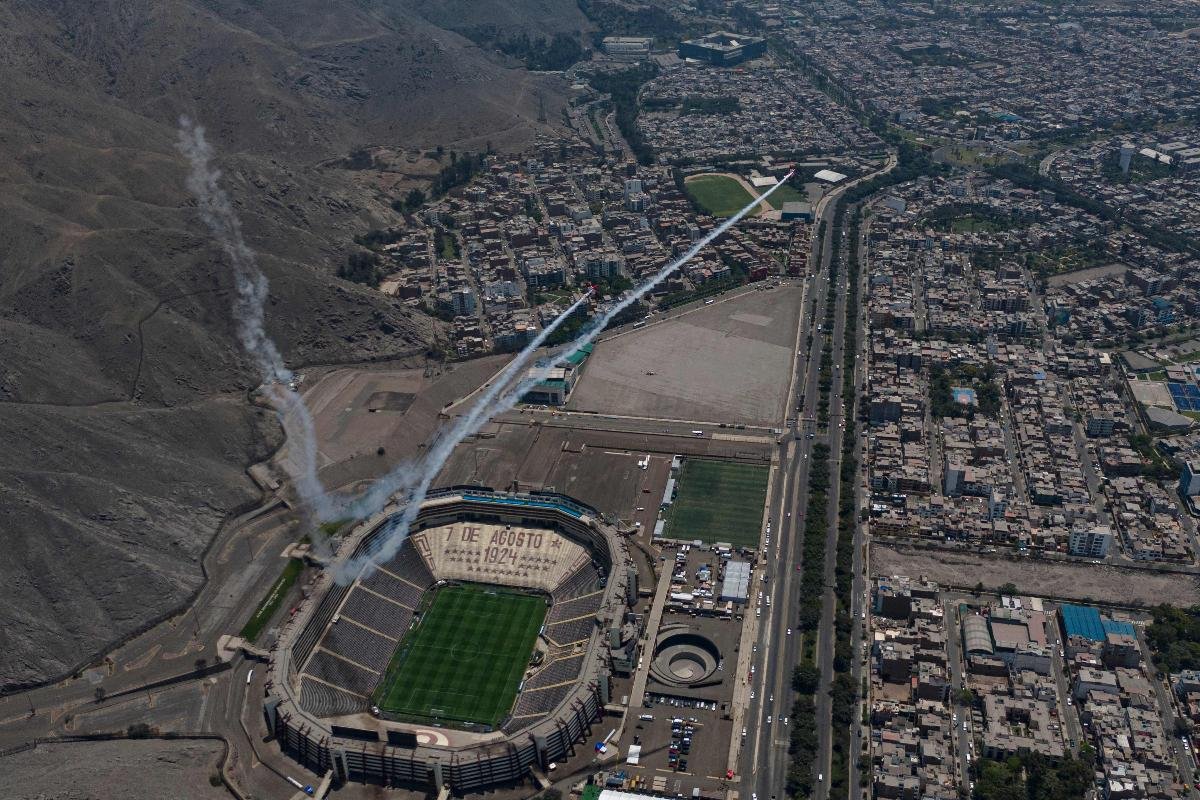 Estádio Monumental 'U', em Lima, no Peru