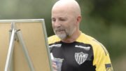 Jorge Sampaoli, técnico do Atlético (foto: Pedro Souza/Atlético)
