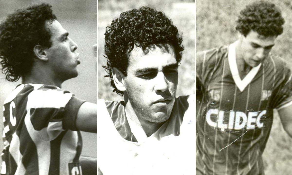 Fotos de Sílvio pelo América no arquivo do jornal Estado de Minas - (foto: Alberto Escalda e Celson Birro/Arquivo Estado de Minas)