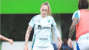 Isa Haas, zagueira do Cruzeiro e da Seleção Brasileira, está de saída para o América do México - Crédito: 