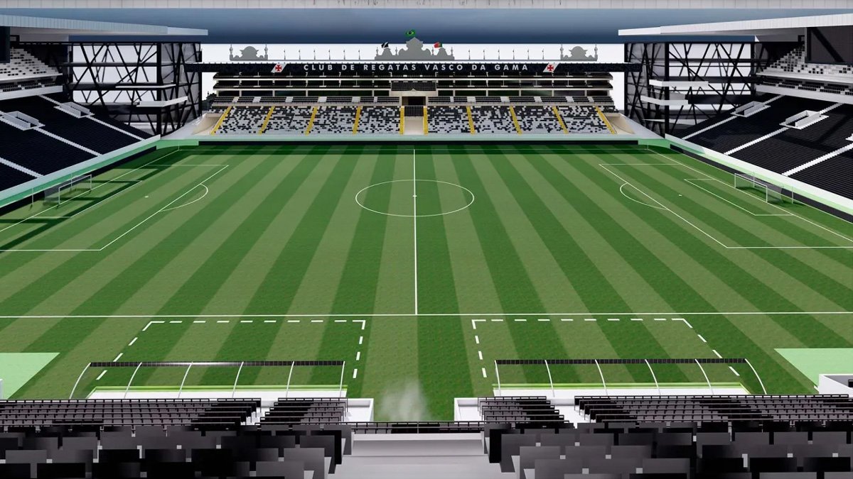 Capacidade de São Januário subirá de 21 mil para 47 mil - (foto: Divulgação/Vasco)