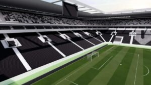 Projeto do estádio de São Januário - Crédito: 