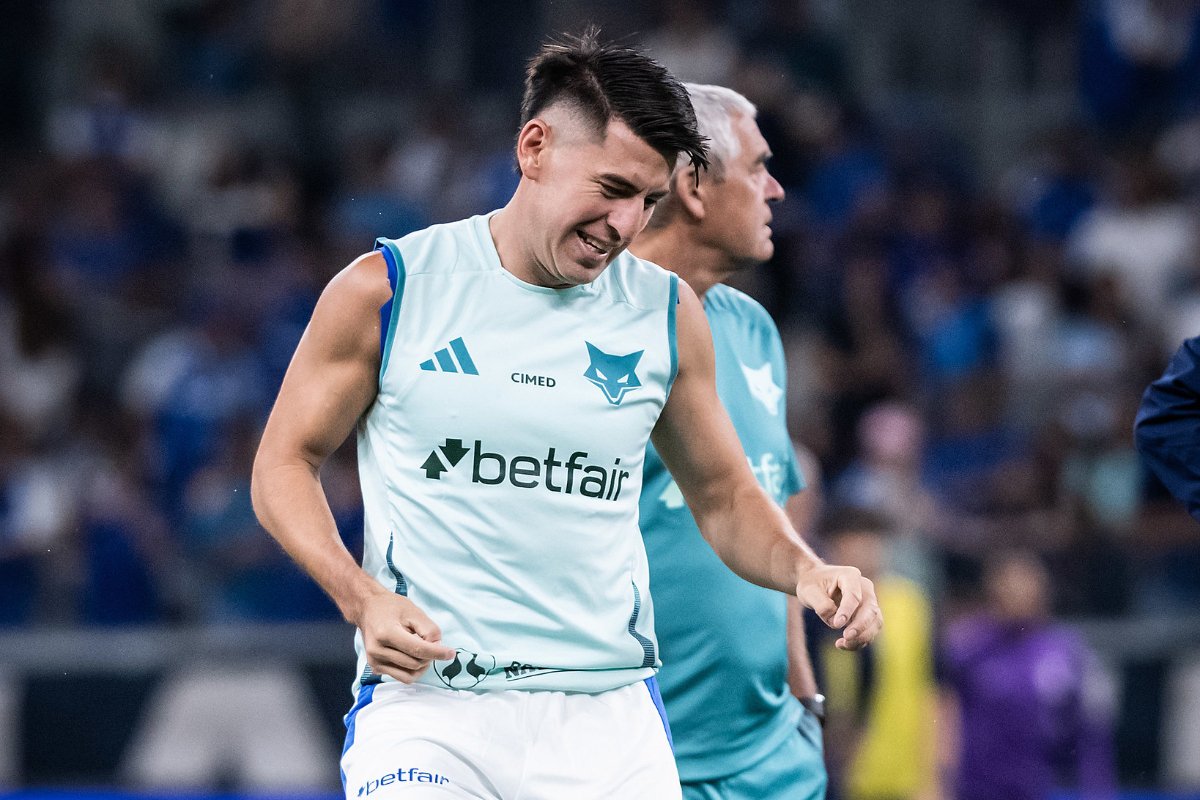 Lucas Villalba, jogador do Cruzeiro (foto: Gustavo Aleixo/Cruzeiro)