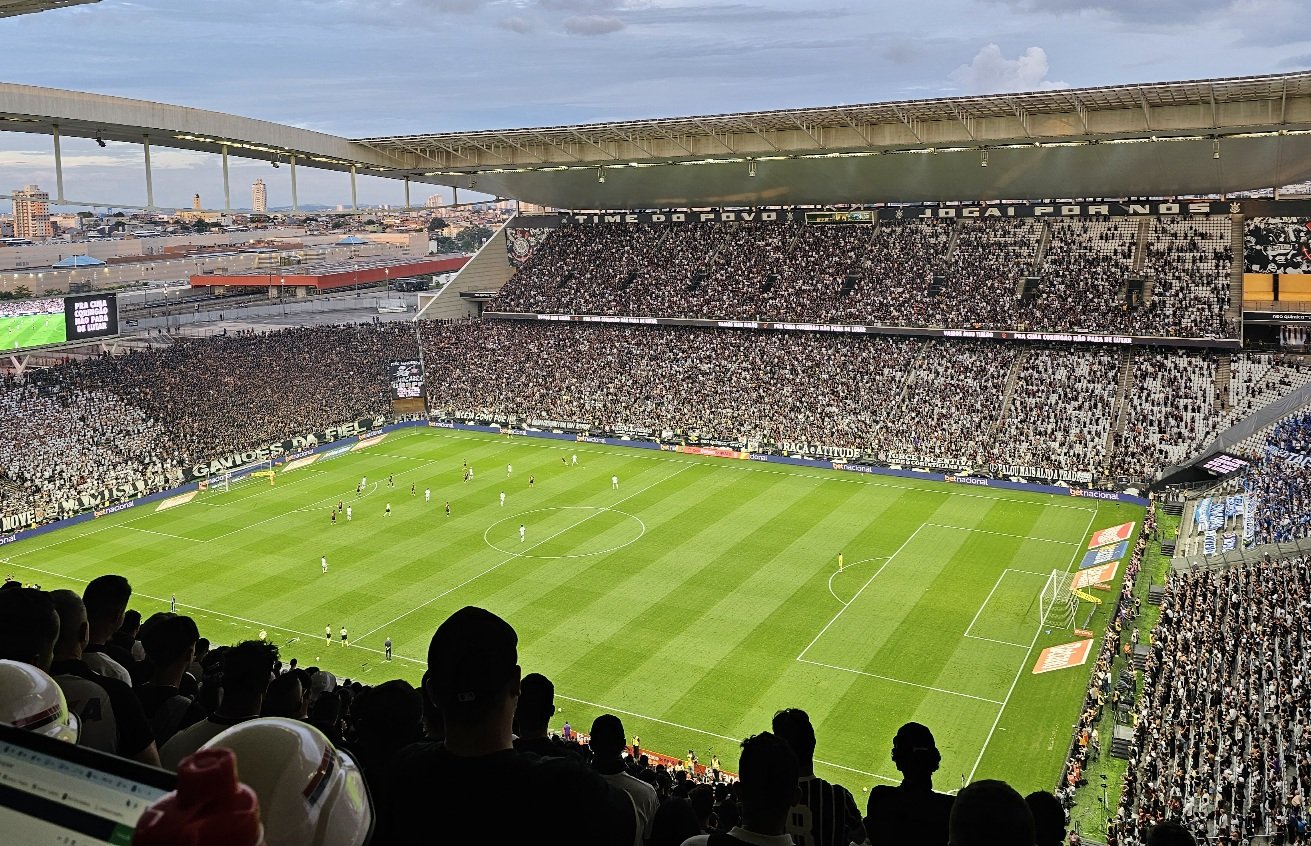 Neo Química Arena em Corinthians x Cruzeiro (foto: João Victor Pena/No Ataque)