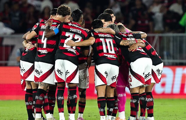 Jogadores do Flamengo (foto: Gilvan de Souza/Flamengo)