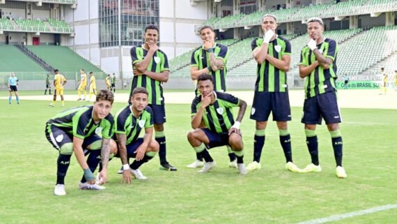 América passou pelo IAPE na semifinal da Copa do Brasil Sub-20 (foto: Mourão Panda / América)