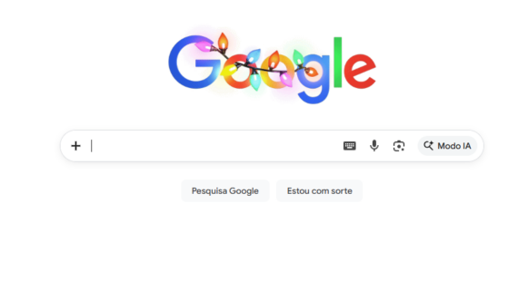 Página inicial do Google (foto: Reprodução)