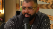 Gabigol, do Cruzeiro, em entrevista ao Podpah (foto: Reprodução/Podpah)