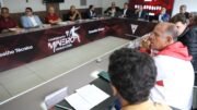 Reunião dos clubes do Módulo 2 do Mineiro na FMF (foto: Divulgação/FMF)