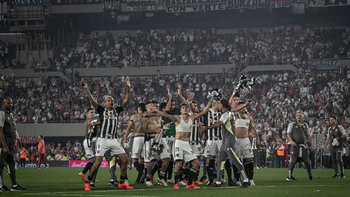 Jogadores do Atlético (foto: Pedro Souza/Atlético)