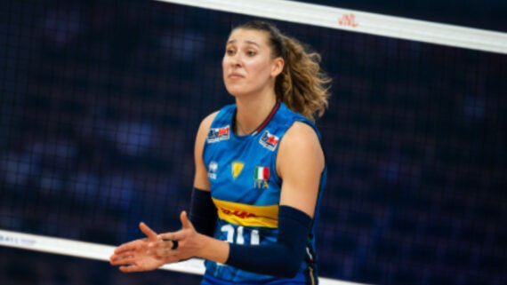 Italiana que enfrentará o Osasco foi destaque da Seleção frente ao Brasil (foto: NurPhoto/Getty Images)