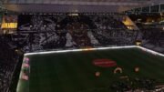 Torcida do Corinthians fez mosaico na final da Copa do Brasil (foto: Alexandre Kocinas / Corinthians)