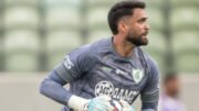 Goleiro do América durante partida (foto: Divulgação/Gustavo)