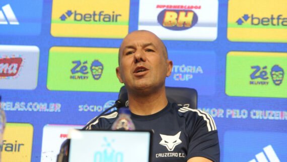 Leonardo Jardim, ex-técnico do Cruzeiro (foto: Alexandre Guzanshe/EM/D.A. Press)