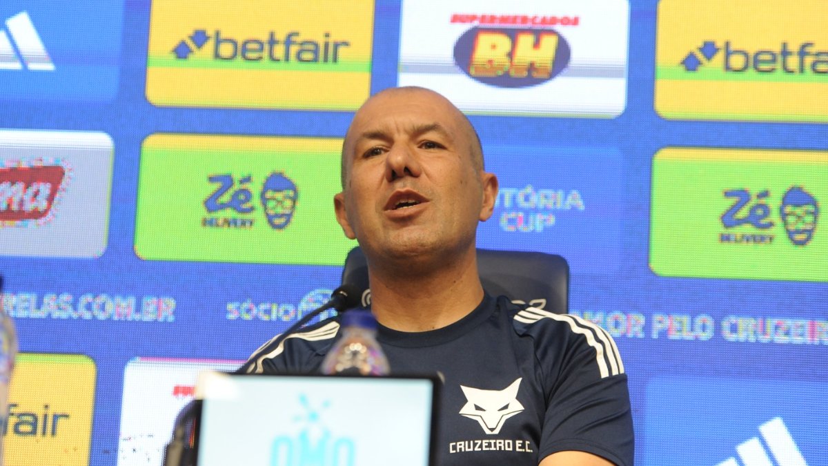 Leonardo Jardim, ex-técnico do Cruzeiro (foto: Alexandre Guzanshe/EM/D.A. Press)