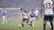 Duelo entre Cruzeiro e Corinthians pela ida da semifinal da Copa do Brasil no Mineirão (foto: Alexandre Guzanshe/EM/D.A. Press)