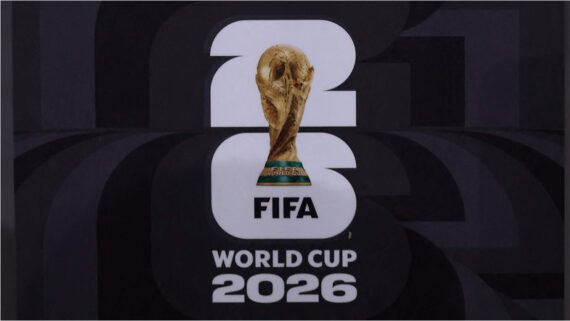 Logo da Copa do Mundo de 2026 (foto: Dan Mullan / GETTY IMAGES NORTH AMERICA / Getty Images via AFPDan Mullan / GETTY IMAGES NORTH AMERICA / Getty Images via AFP)