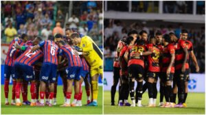 Jogadores de Bahia e do Sport reunidos - Crédito: 