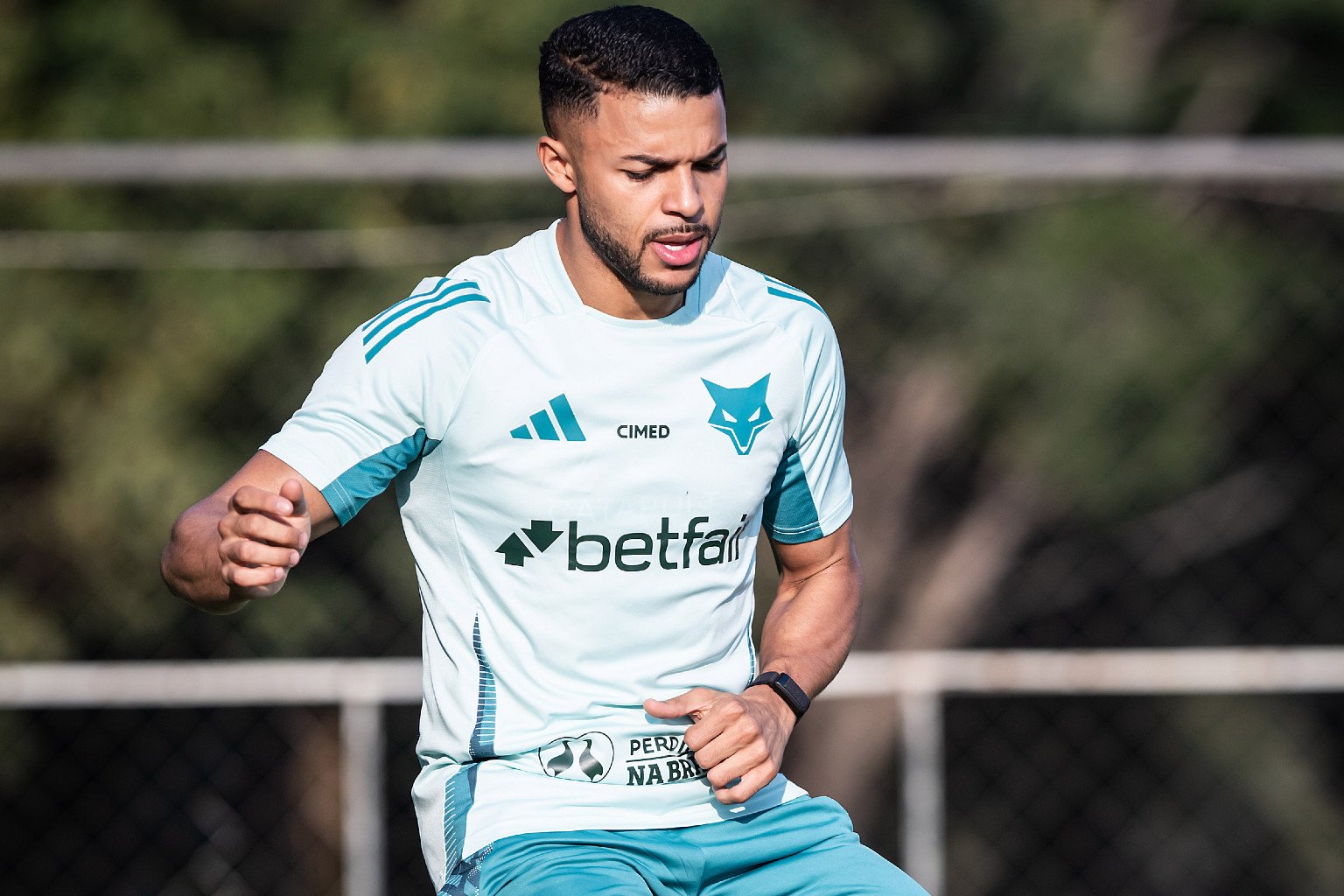 Wanderson, atacante do Cruzeiro (foto: Gustavo Aleixo/Cruzeir)